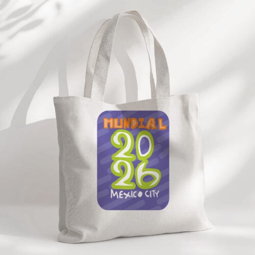 Tote Bag Ecológica Mundial 2026 – Colección Mundial 2026 Mundial